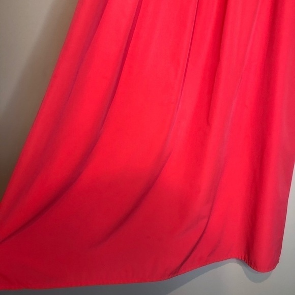 Atmosphere High Rise Bright Coral Maxi Skirt, Size S - Picture 4 of 8